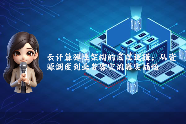 云计算弹性架构的底层逻辑：从资源调度到业务容灾的真实战场