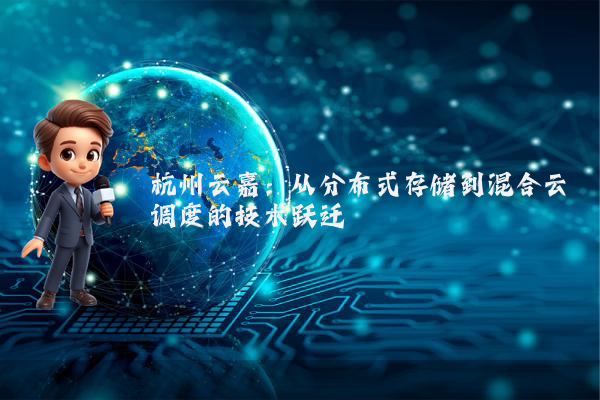 杭州云嘉：从分布式存储到混合云调度的技术跃迁