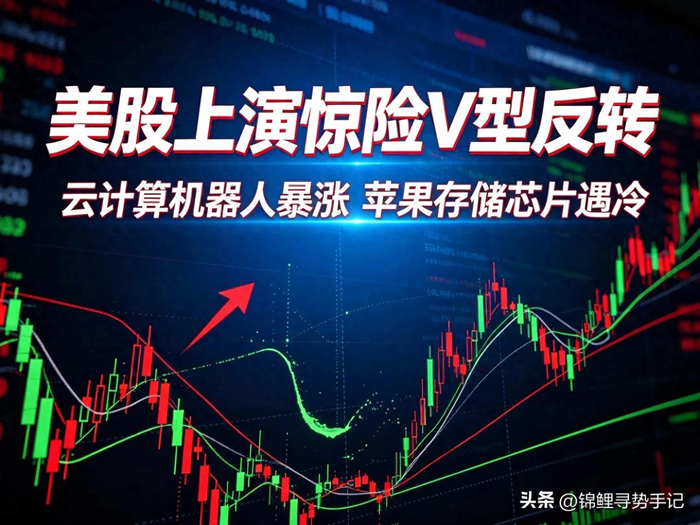 冰火两重天！美股探底回升，云计算一路狂飙，苹果存储大幅回落